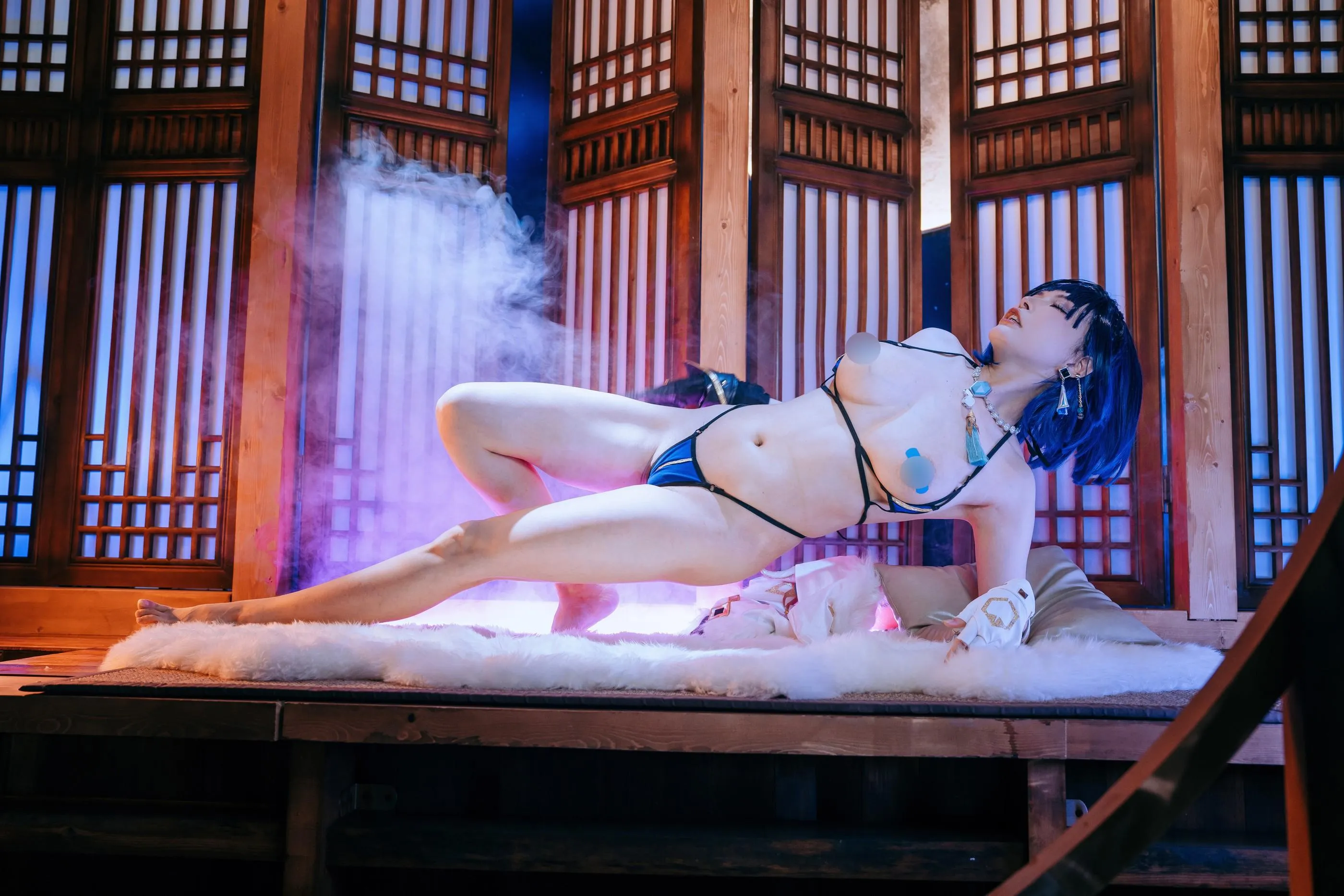 秋和柯基 – NO.107 夜兰 内衣 [66P]插图6